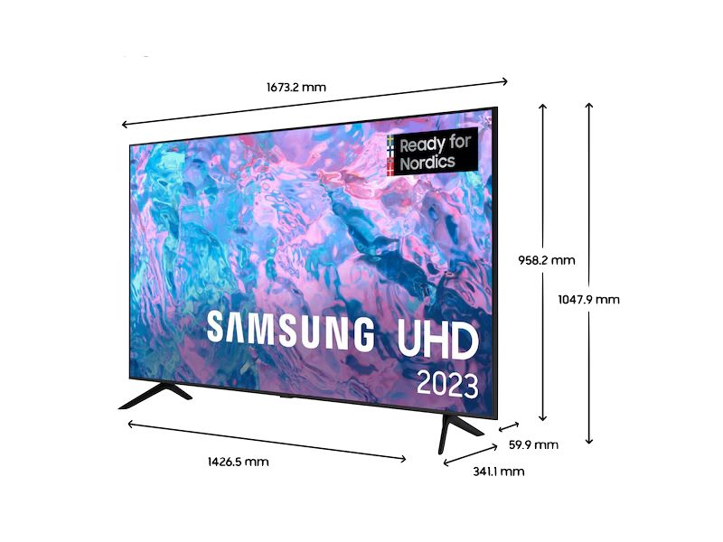 Samsung 43'' Crystal UHD 4K TV mit Vertrag